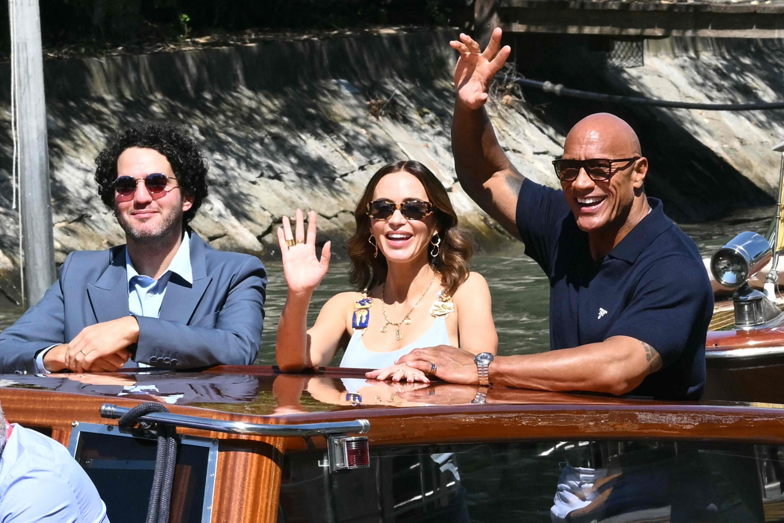 Dwayne Johnson deslumbran en Venecia con su sorprendente cambio