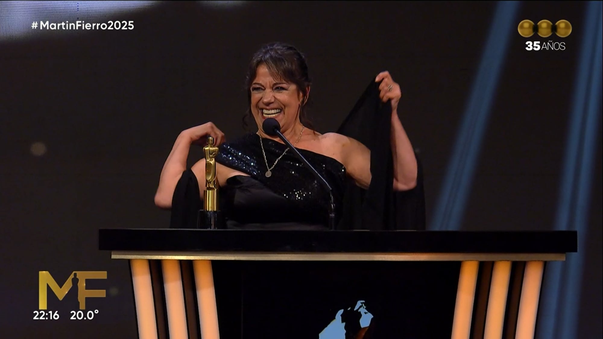 Martín Fierro 2025: Momentos destacados de la ceremonia en vivo