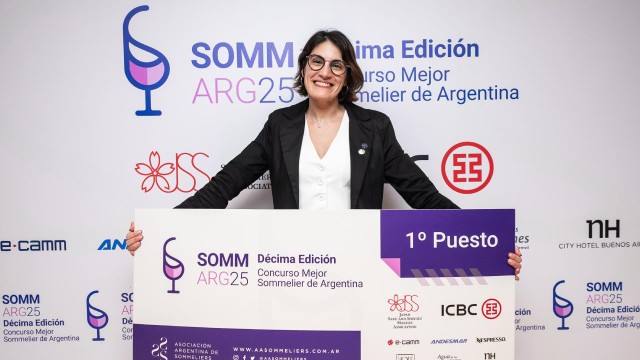 Alma Cabral Arrieta, la nueva mejor sommelier de Argentina