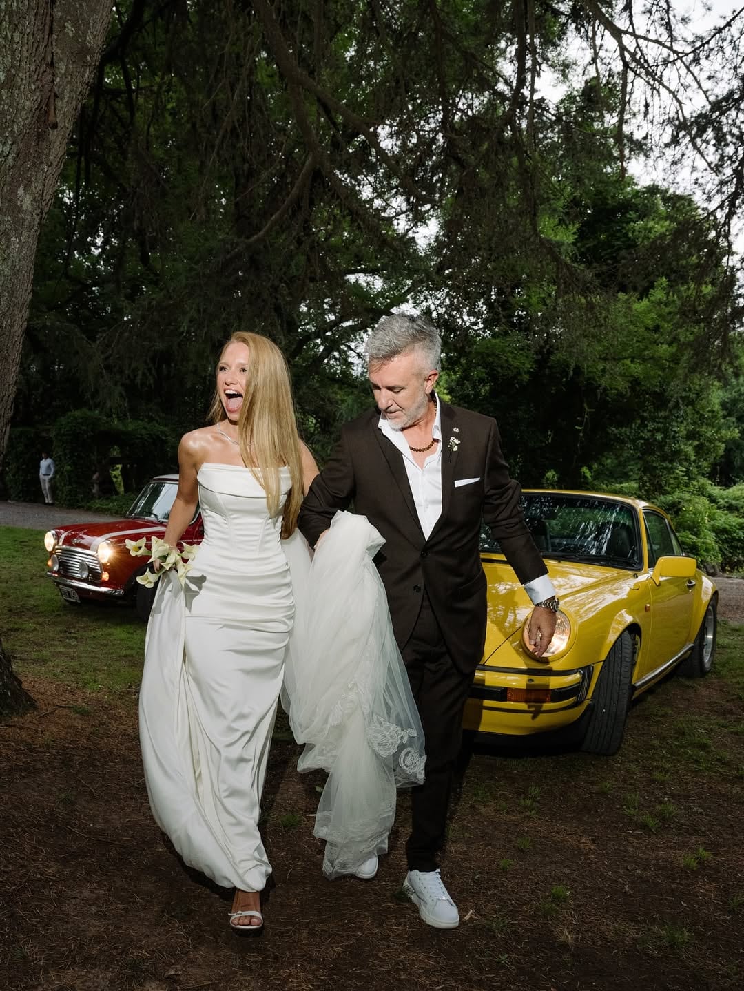 Mágica boda de Nicolás Cabré y Rocío Pardo en Estancia Bosque Alegre