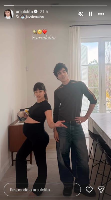 Úrsula Corberó comparte su pancita a semanas de ser mamá