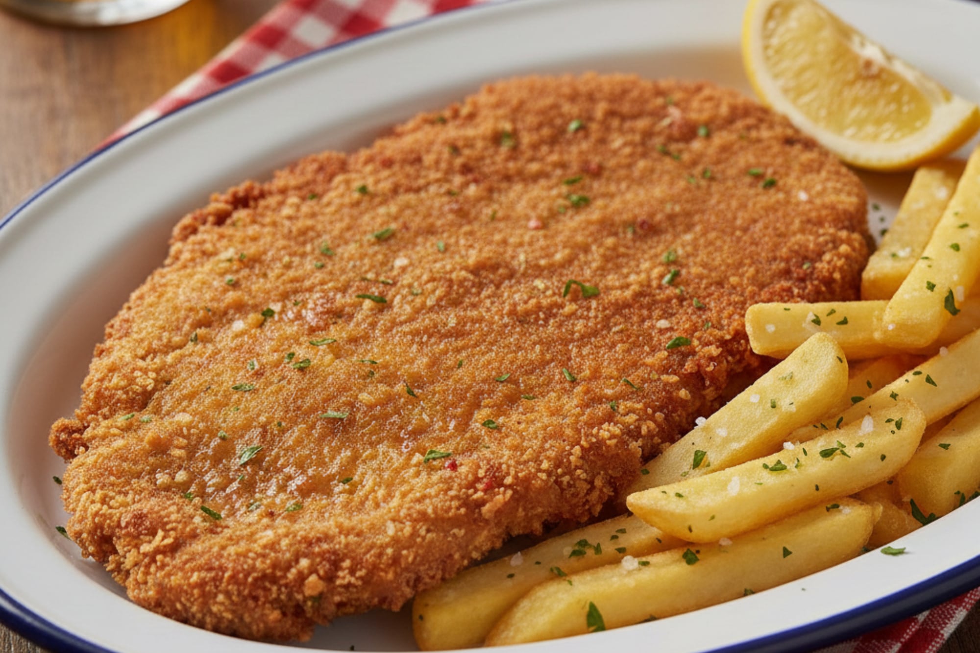 Cómo hacer una milanesa frita crujiente y sin exceso de aceite