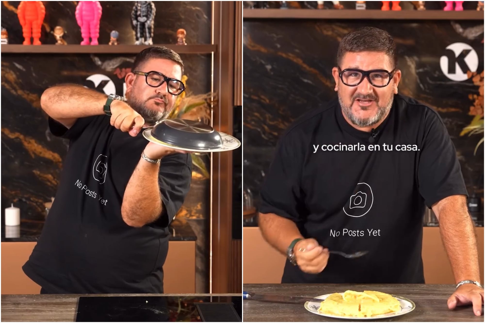Chef Dani García revela la auténtica receta de tortilla de papas