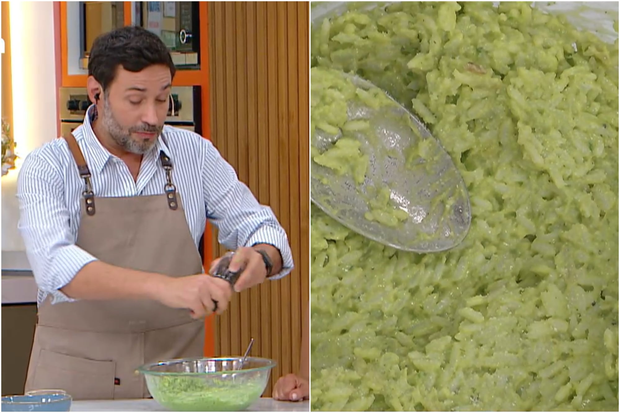 Receta del arroz verde del chef Coco Carreño para el verano