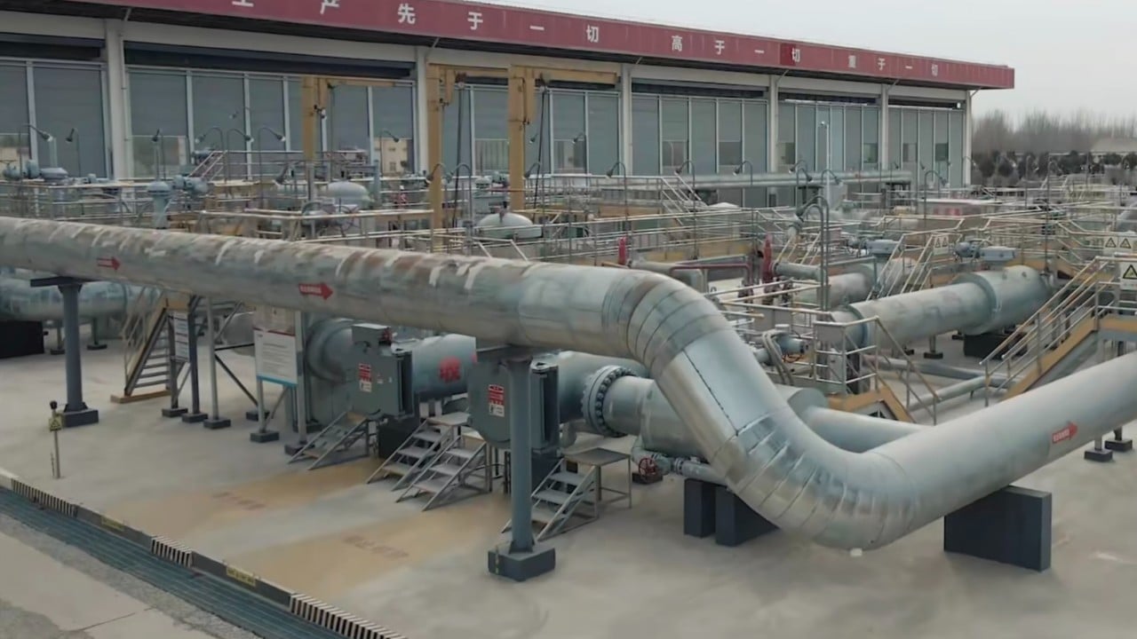 China convierte antiguo oleoducto en nueva vía para el carbono