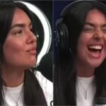 Ángela Leiva sorprende al cantar un clásico de AC/DC