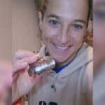 Alfajor saludable de garbanzos y yogur de Paula Pareto