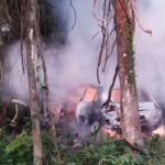 Cuerpo calcinado hallado tras incendio de un vehículo en Cambyretá