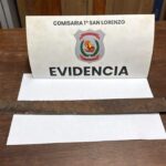 Hombre aprehendido por vandalizar camioneta en San Lorenzo