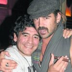 Colin Farrell recuerda su inolvidable beso con Diego Maradona