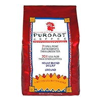 Puroast Low Acid Coffee House Blend Natural Decaf  Drip Grind, 5-Pound Bag