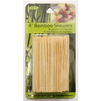 4" Bamboo Skewers