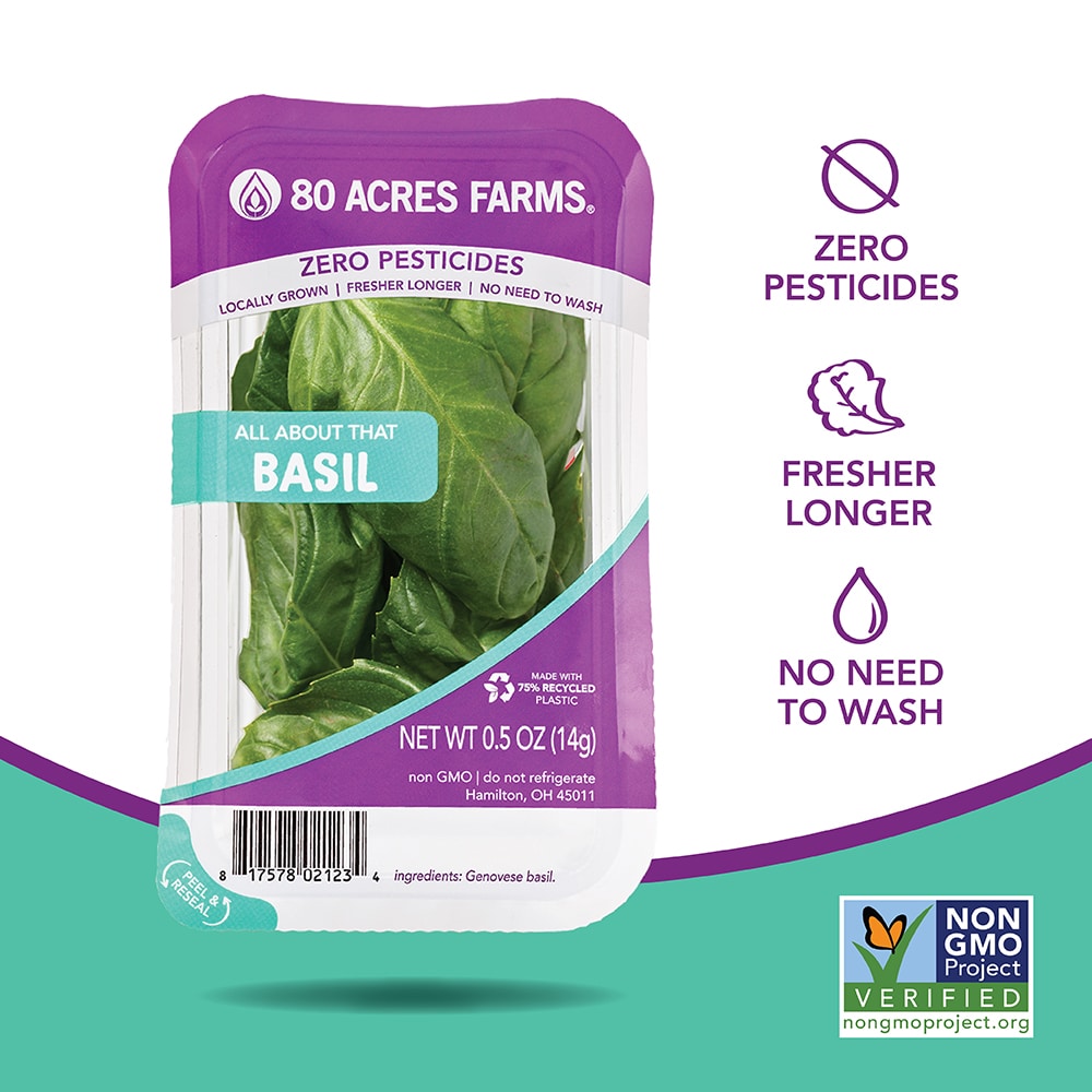 80 Acres Farms® Fresh All About That Basil