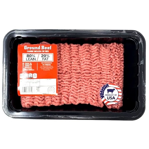 80% Lean Ground Beef