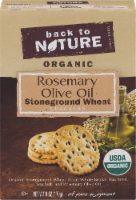 Back To Nature Rosemary Olive Oil Stoneground Wheat
