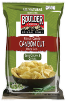 Boulder Canyon® Sour Cream and Chives Canyon Cut Kettle Potato Chips