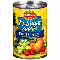 Del Monte No Sugar Added Fruit Cocktail Packed in Water
