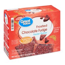 Great Value Frosted Toaster Pastries, Chocolate Fudge