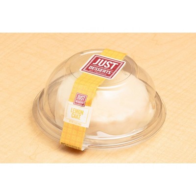 Just Desserts Single Serve Lemon Cake