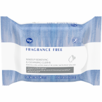 Kroger Makeup Removing & Cleansing Cloths Pre-moistened Towelettes Fragrance Free