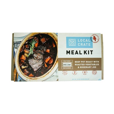 Beef Pot Roast With Roasted Vegetables & Rosemary Jus Meal Kit