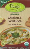 Pacific Organic Chicken & Wild Rice Soup