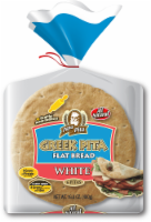 Papa Pita Flat Bread, White, Greek Pita