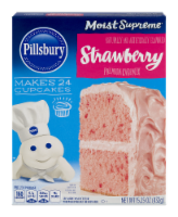 Pillsbury Moist Supreme Strawberry Flavored Premium Cake Mix
