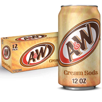 A&W Cream Soda In Can