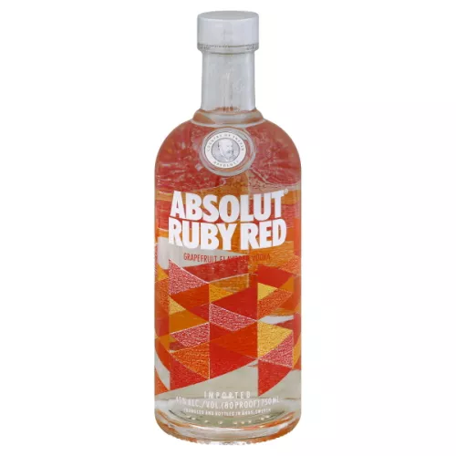 Absolut Vodka Sweden Ruby Red