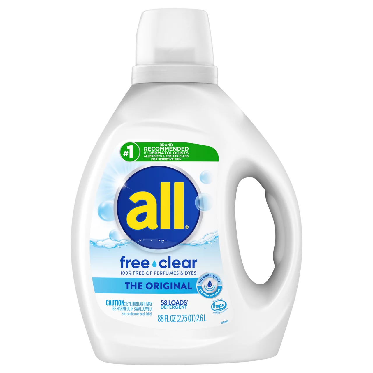 all Stainlifters Free Clear for Sensitive Skin 58 Loads Liquid Laundry Detergent
