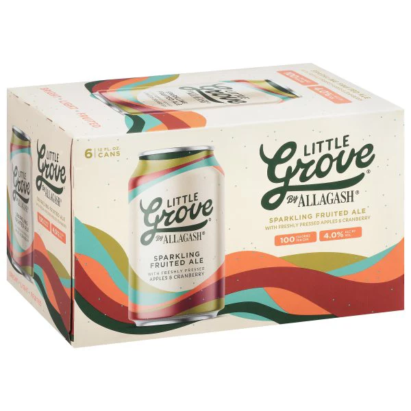Allagash Little Grove Peach Sparkling Session Ale, 6