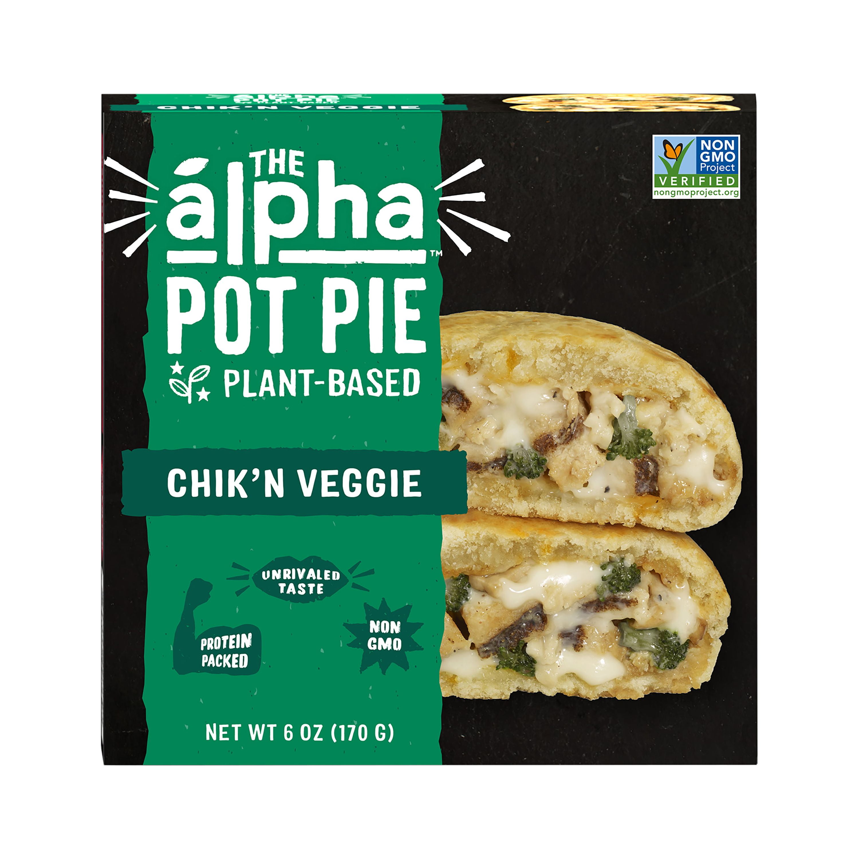 Alpha Foods Handheld Chicken Veggie Pot Pie