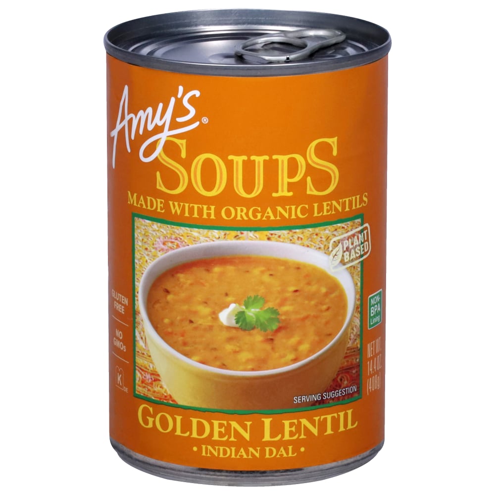 Amy's Indian Dal Golden Lentil Soup