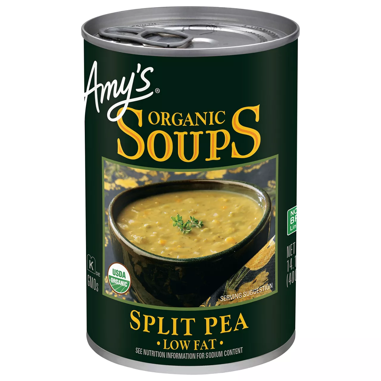 Amy's Soup, Vegan Split Pea Soup, Gluten Free, Made With Organic Vegetables, Canned Soup