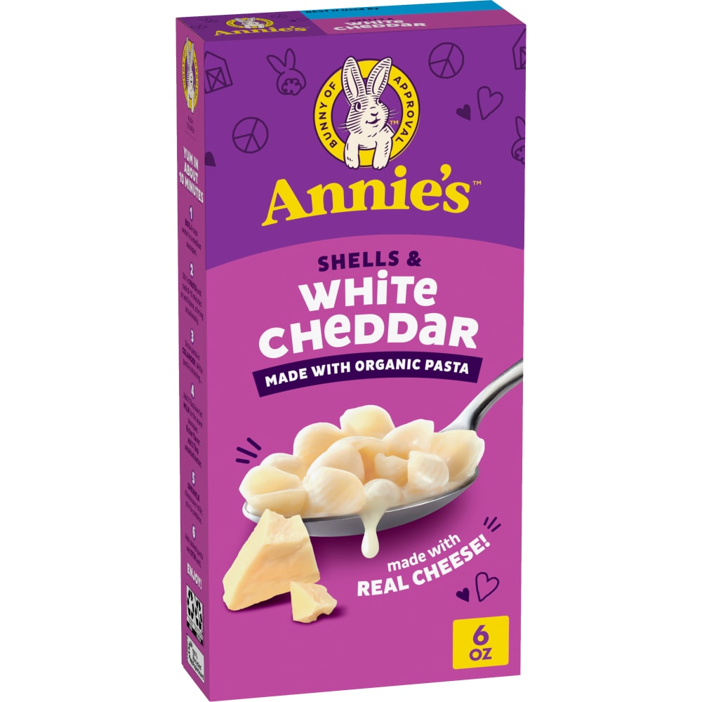Annie's Shells & White Cheddar Macaroni & Cheese With Organic Pasta