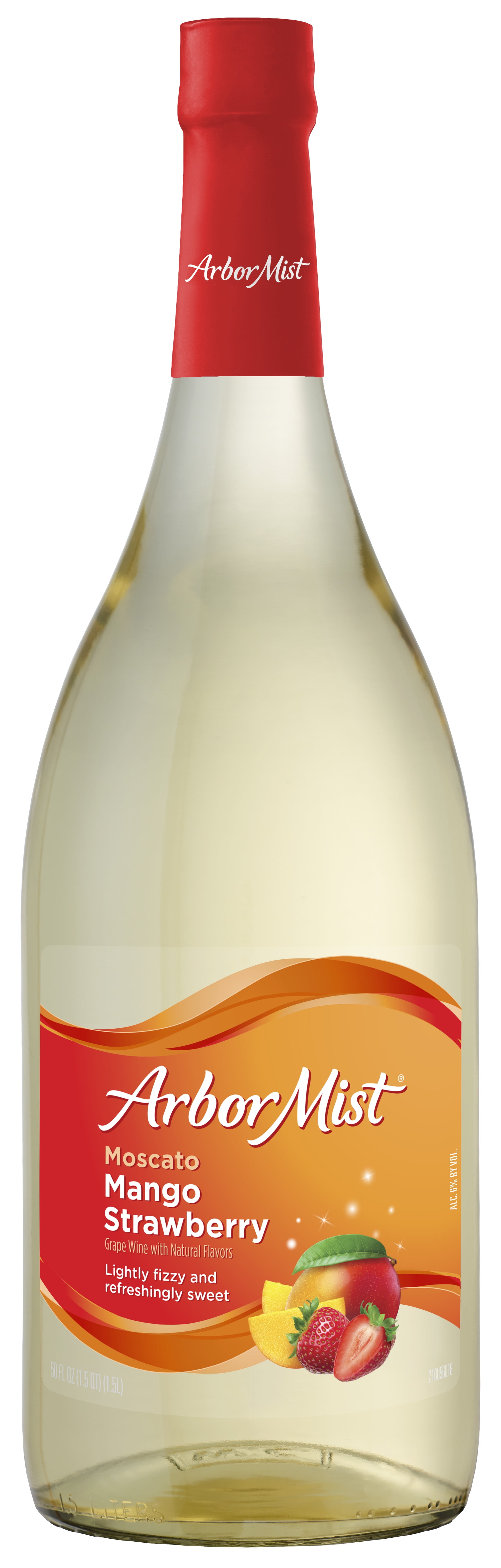 Arbor Mist, Mango Strawberry Moscato Fruit Wine, 1.5L Bottle