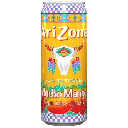 AriZona Mucho Mango Fruit Juice Cocktail Can