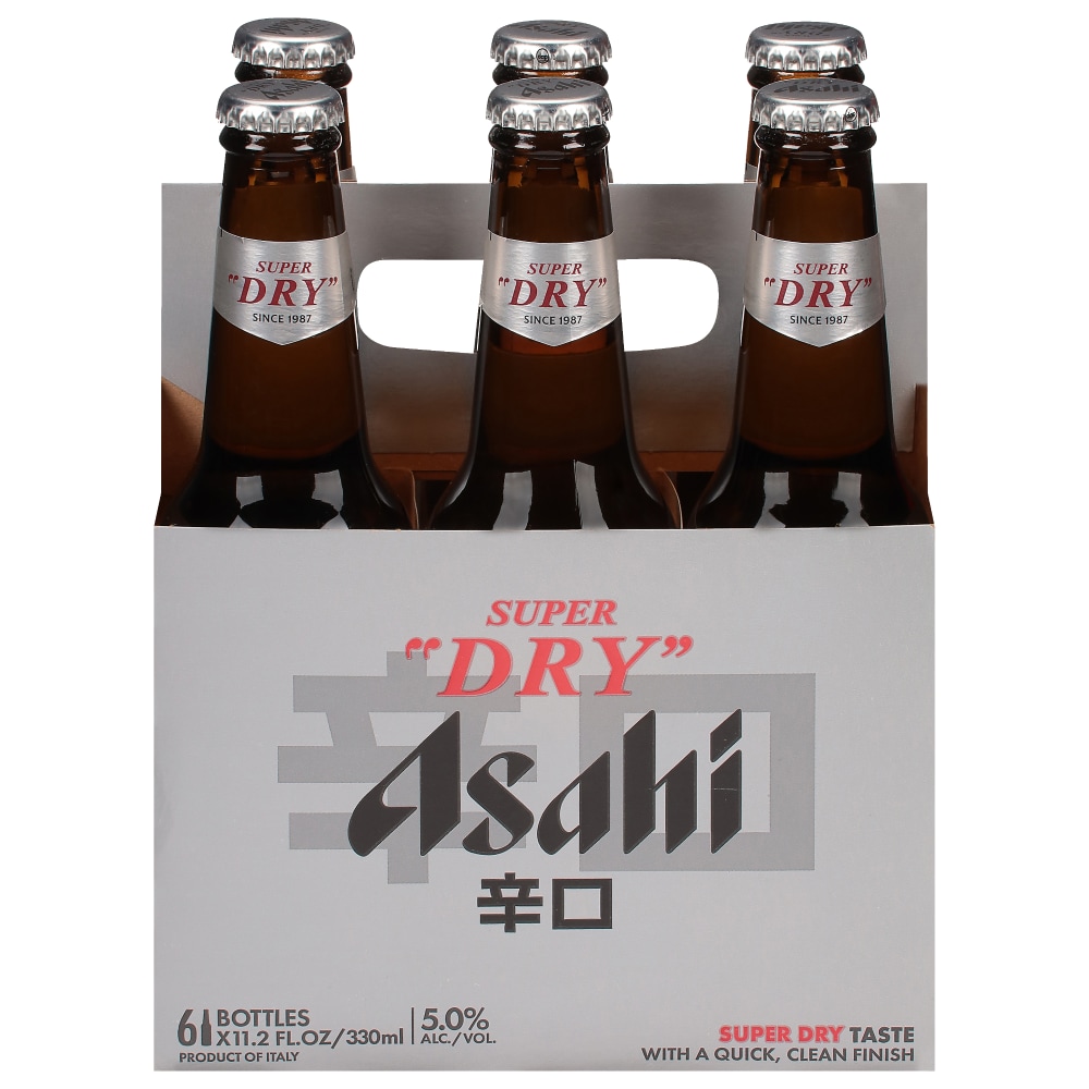 Asahi Super Dry Beer Bottle