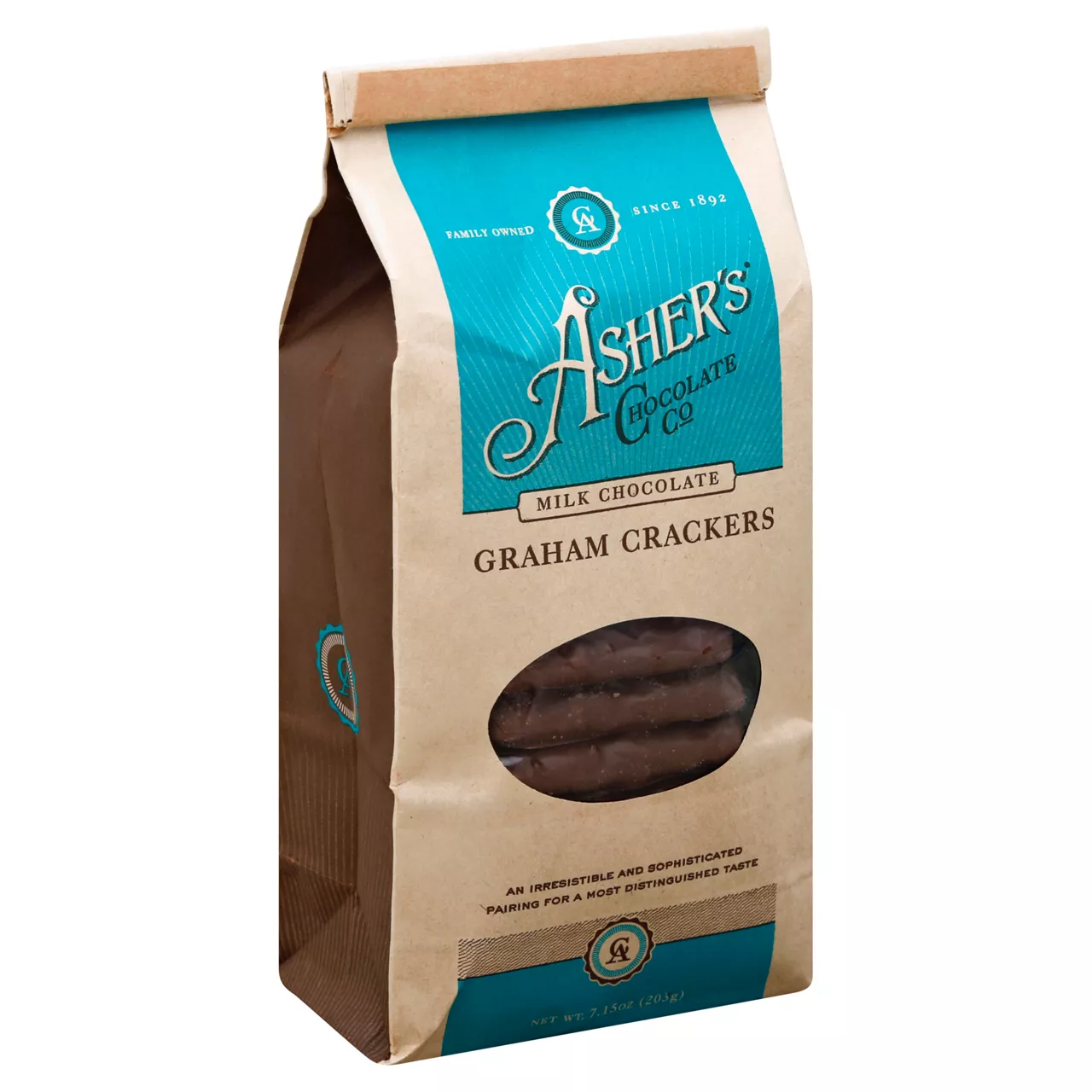Asher's Graham Crackers, Milk chocolate