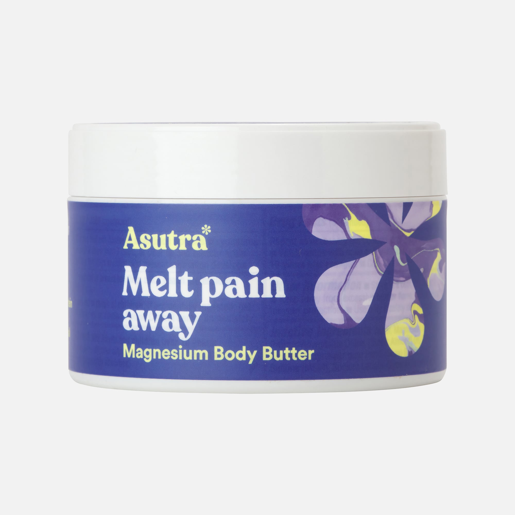 Asutra Melt Pain Away Natural Pain Relief Magnesium Capsaicin Body Butter