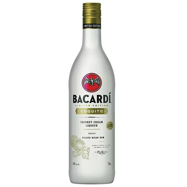 Bacardí® Coquito Coconut Cream Liqueur, Gluten Free