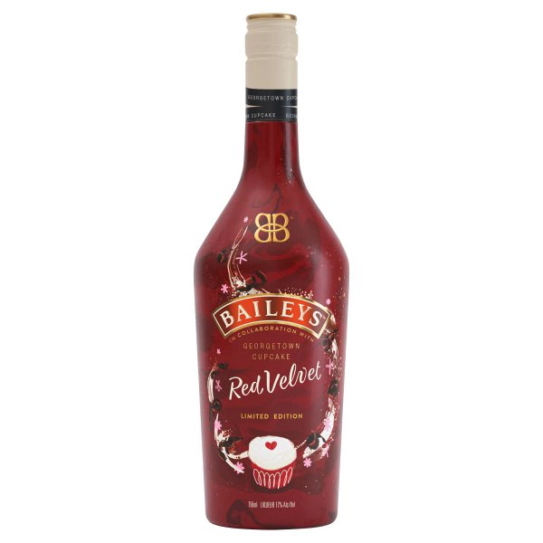 Baileys Red Velvet Irish Cream Liqueur, In Collaboration with Georgetown Cupcake