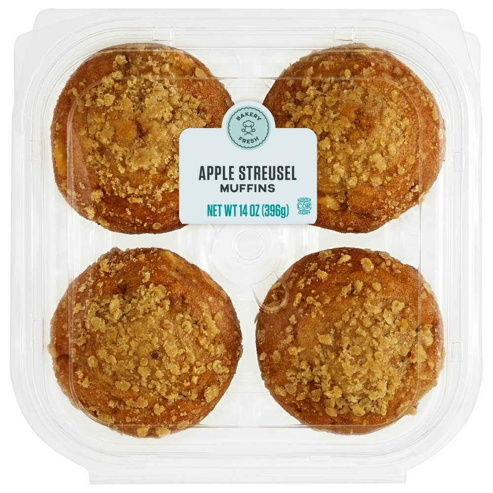Bakery Fresh Apple Streusel Muffins