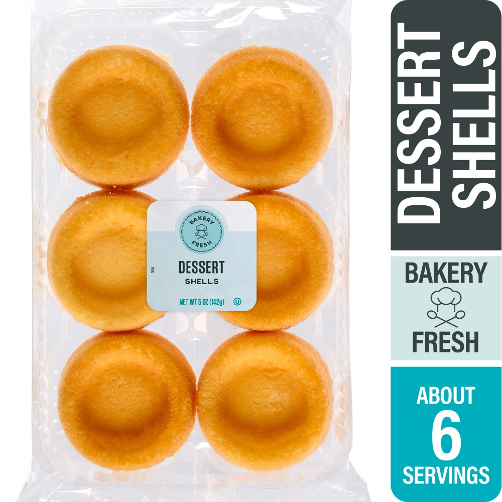 Bakery Fresh Vanilla Dessert Shells