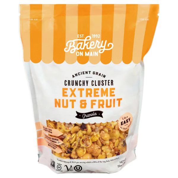 Bakery On Main Granola Gluten Free, Extreme Fruit And Nut, Family Value Size