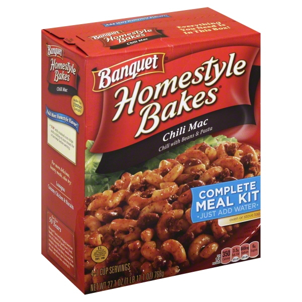 Banquet Homestyle Bakes Chili Mac