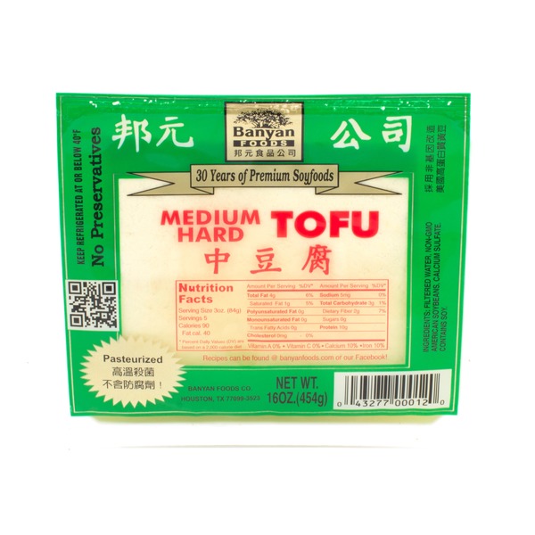 Banyan Foods Medium Firm Tofu