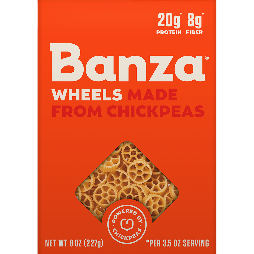Banza® Chickpea Wheels Pasta