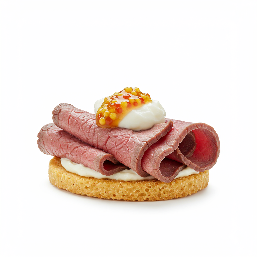 beef canape